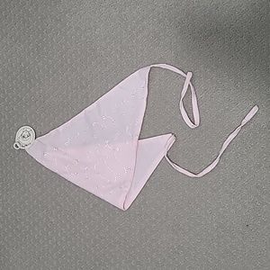 Pink & baby blue lhead scarf